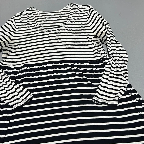 Soma Striped Long Sleeve Stretchy Dress (Women’s Large) - Picture 3 of 9
